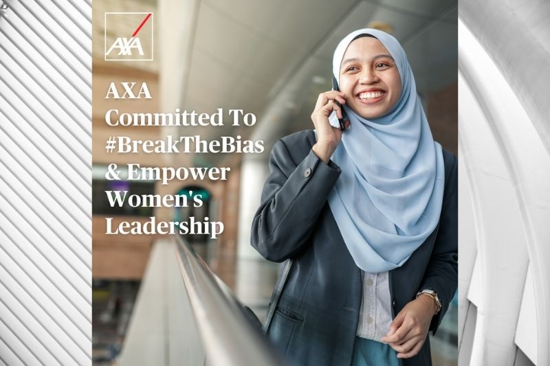 Axa Committed to #breakthebias &amp; Empower Women’s Leadership