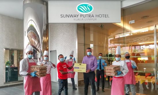 Sunway Putra Hotel Kuala Lumpur Donates Over 5,000 Eggs to Underserved Communities
