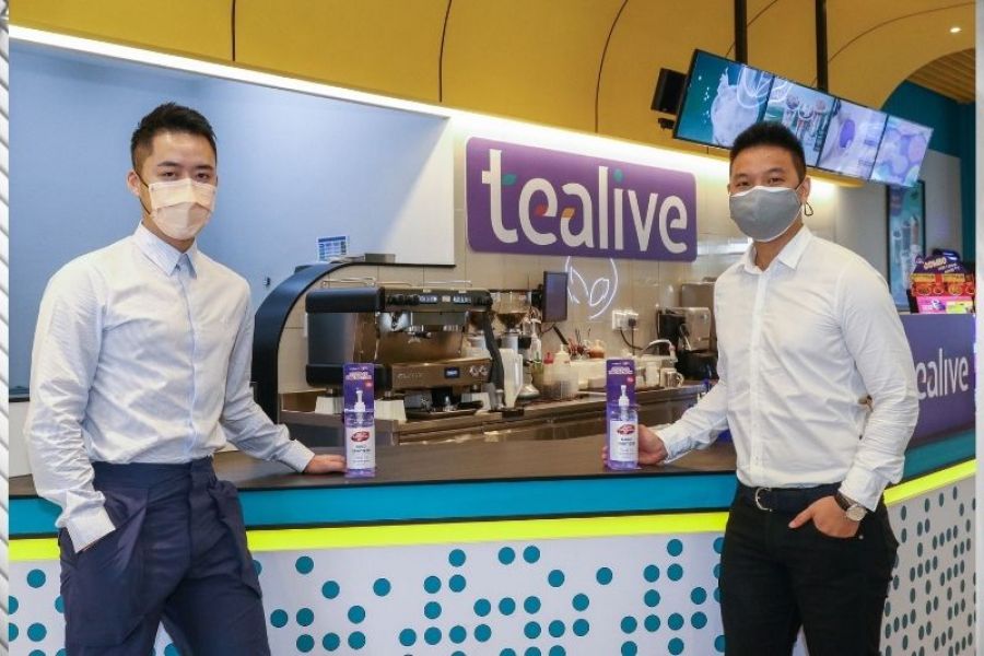 Tealive deploys Lifebuoy sanitizers for added customer safety during pandemic