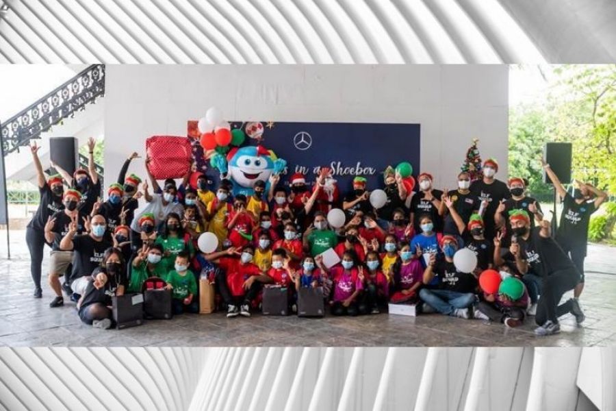 Mercedes-Benz Malaysia Continues to Spread Christmas Joy for the 11th year through “Christmas in a Shoebox” Programme