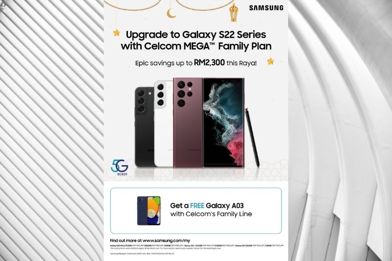 Celebrate Hari Raya With Samsung and Celcom Mega™ Family Plan