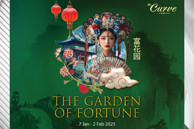 Celebrate Prosperity And Tradition At The Curve’s  ‘Garden Of Fortune’ This Chinese New Year