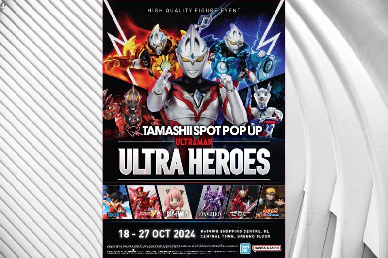 Central Town, Ground Floor,  MyTOWN Shopping Centre, KL,   18 – 27 October 2024 |  Open Daily 10 am – 10 pm