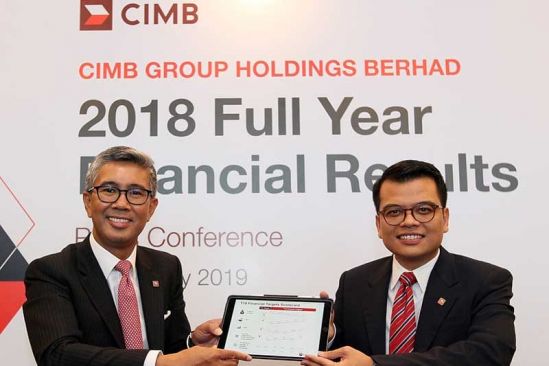 CIMB Group Announces Record PBT Of RM7.20 Billion for FY18
