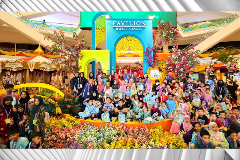 Pavilion Bukit Jalil Welcomes Shoppers to ‘Meriah Raya’ With Nickelodeon’s Garfield This Festive Season