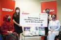YB Senator Datuk Ras Adiba, co-founder of OKU Sentral receives donation of Yuka Zan face masks worth RM106,400 for the community with disabilities Only 590,000 OKUs registered with at least 4.7 million in the country