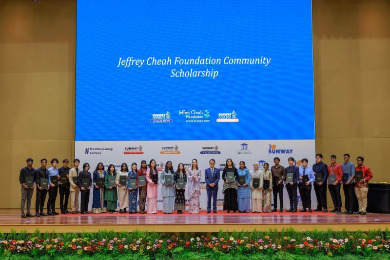 Jeffrey Cheah Foundation Contributes to Nation Building Through Education with RM75 Million in Scholarships