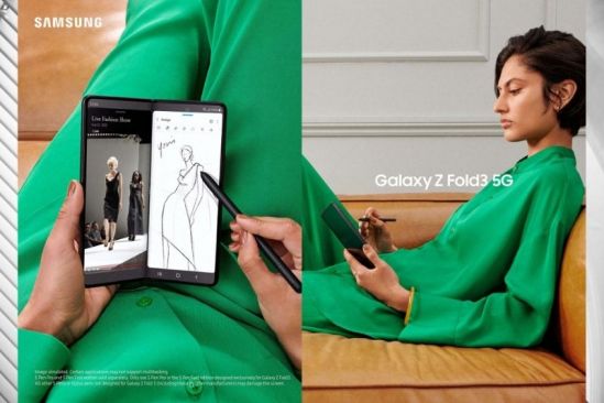 Bring out your inner Picasso with the Samsung Galaxy Z Fold3 5G