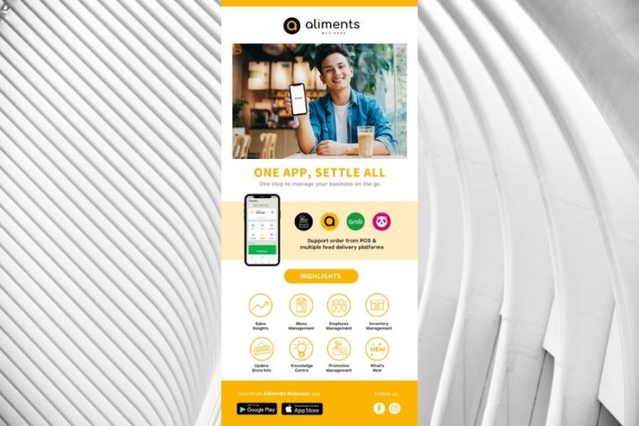 Business Made Easy: Aliments Launches All-In-One Mobile Application for F&amp;B Merchants