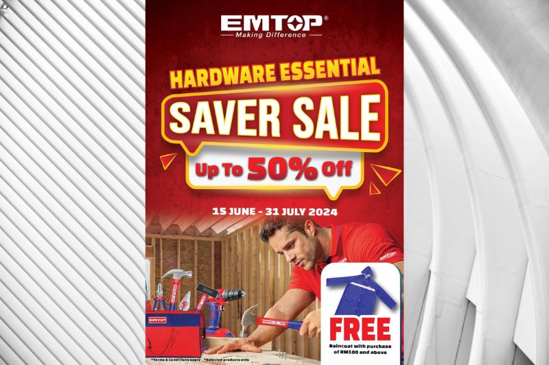 Malaysians, upgrade your toolkit with  EMTOP&#039;s incredible deals!