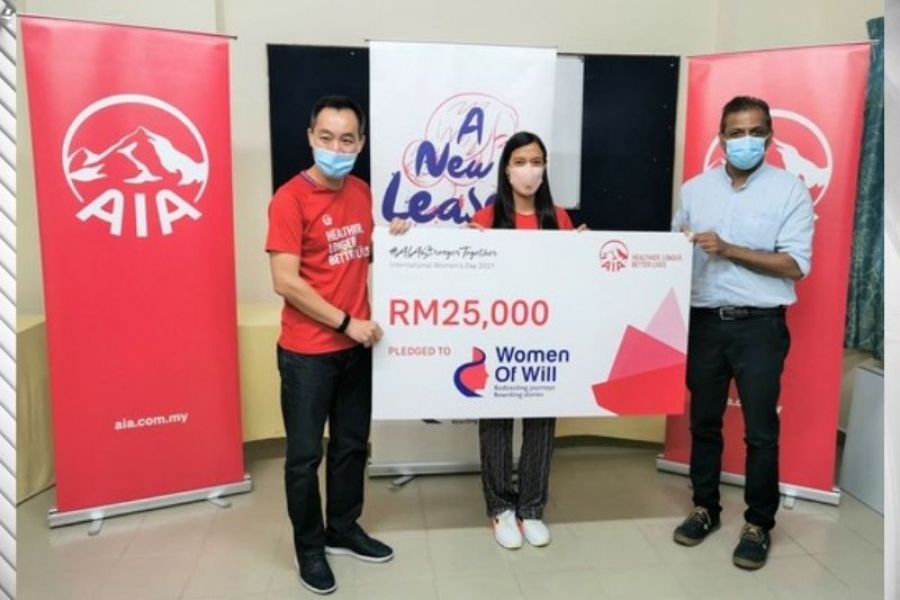#AIAStrongerTogether Campaign Helped Raise  RM25,000 for “Women of Will”