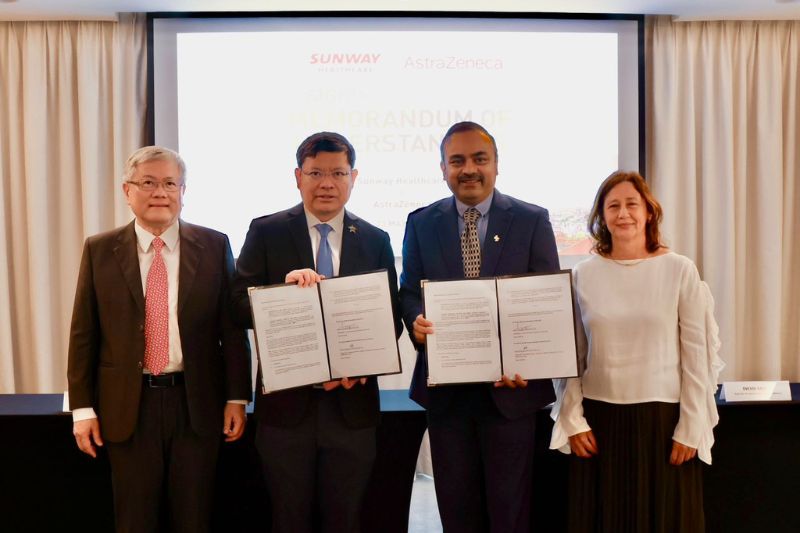 SUNWAY HEALTHCARE GROUP LEADS AS FIRST MALAYSIAN PRIVATE HEALTHCARE GROUP TO COLLABORATE WITH ASTRAZENECA ON IMPROVING HEALTHCARE ACCESS AND DELIVERY