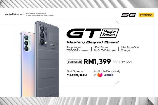 Flagship Killer Realme Gt Master Edition Enters Malaysia