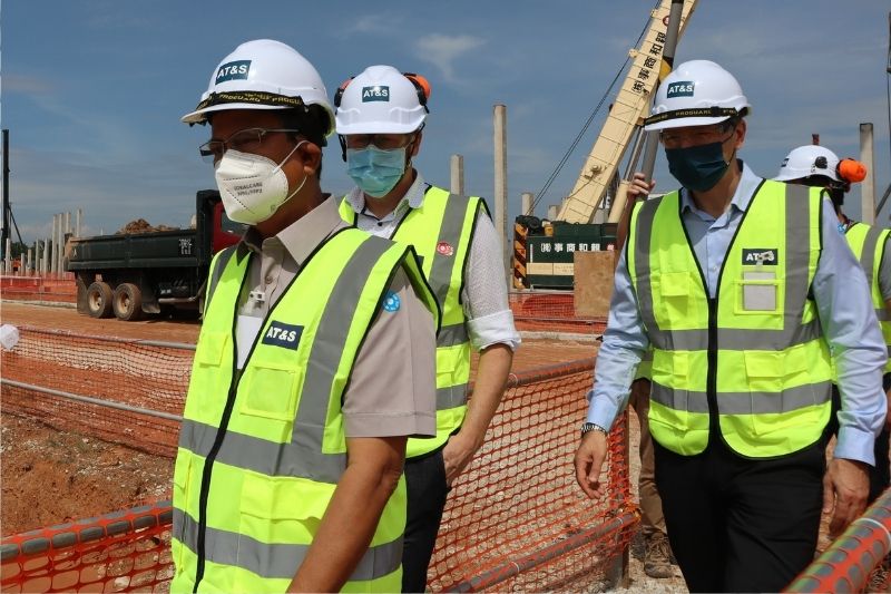 Kedah Exco Visits at&amp;s Malaysia Office &amp; Construction Site for Production Plants