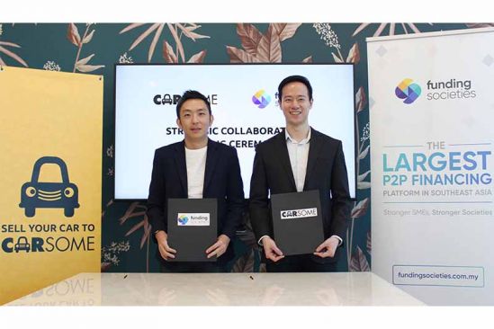 Funding Societies partners Carsome,  expands reach to underserved local used car dealers
