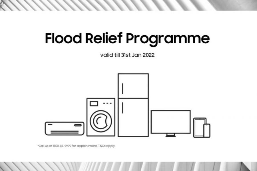Samsung Announces Flood Relief Programme for Affected Customers