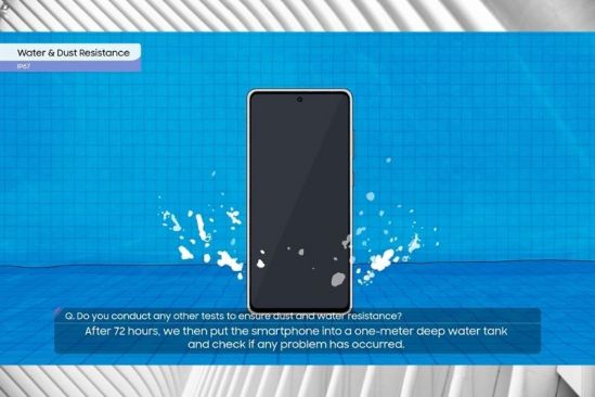 Galaxy A52/A72 Tech Talk: Enjoy Peace of Mind with IP67-Certified Water and Dust Resistance