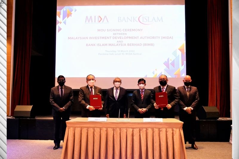 Mida Inks Mou With Bank Islam Towards the Development of the Domestic Investment Ecosystem