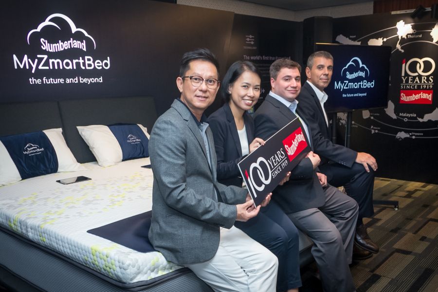 Slumberland Celebrates its Centennial with Slumberland MyZmartBed™