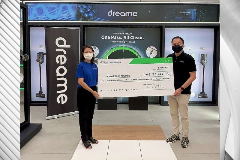 Uniqbe Raises Over Rm77,000, Grants Wishes of Children From Make-a-wish Malaysia