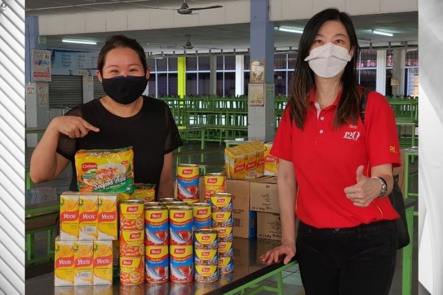 Yeo’s and Ng Teng Fong Charitable Foundation Provide RM1 Million Food Aid for 28,000 B40 Families in Malaysia through ‘Yeo’s Helping Hands’