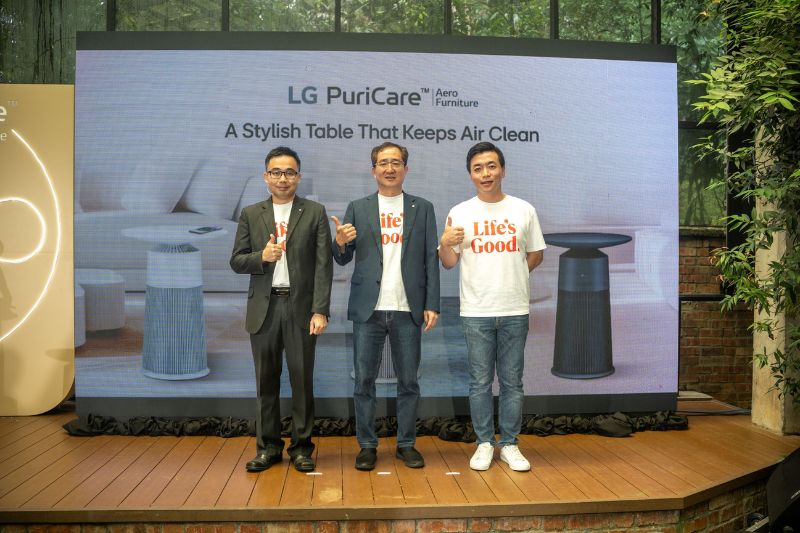 Transform Your Home with the Perfect Blend of Style  and Technology with LG PuriCare™ AeroFurniture!