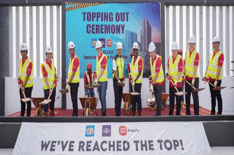 Sime Darby Property’s Serasi Residences Topping Out Ceremony  Sets The Stage For Putra Heights Sentral Tod