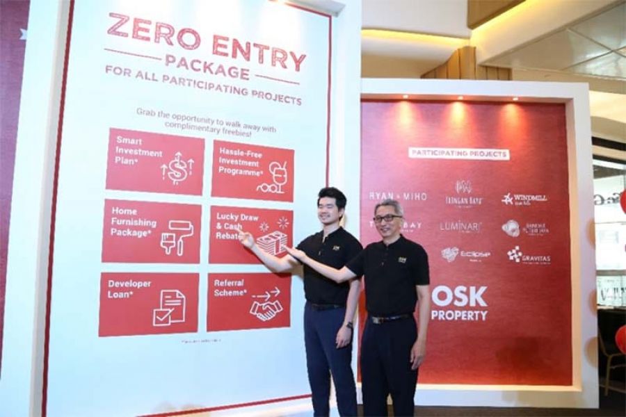 OSK Property Celebrates New Year with 20188 Zero Entry Campaign