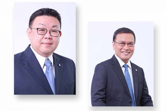 Mr. Ernest Kwong, Executive Vice President, Head of Group SME, Alliance Bank Malaysia Berhad and En. Rizal IL-Ehzan Fadil Azim, Chief Executive Officer, Alliance Islamic Bank Berhad