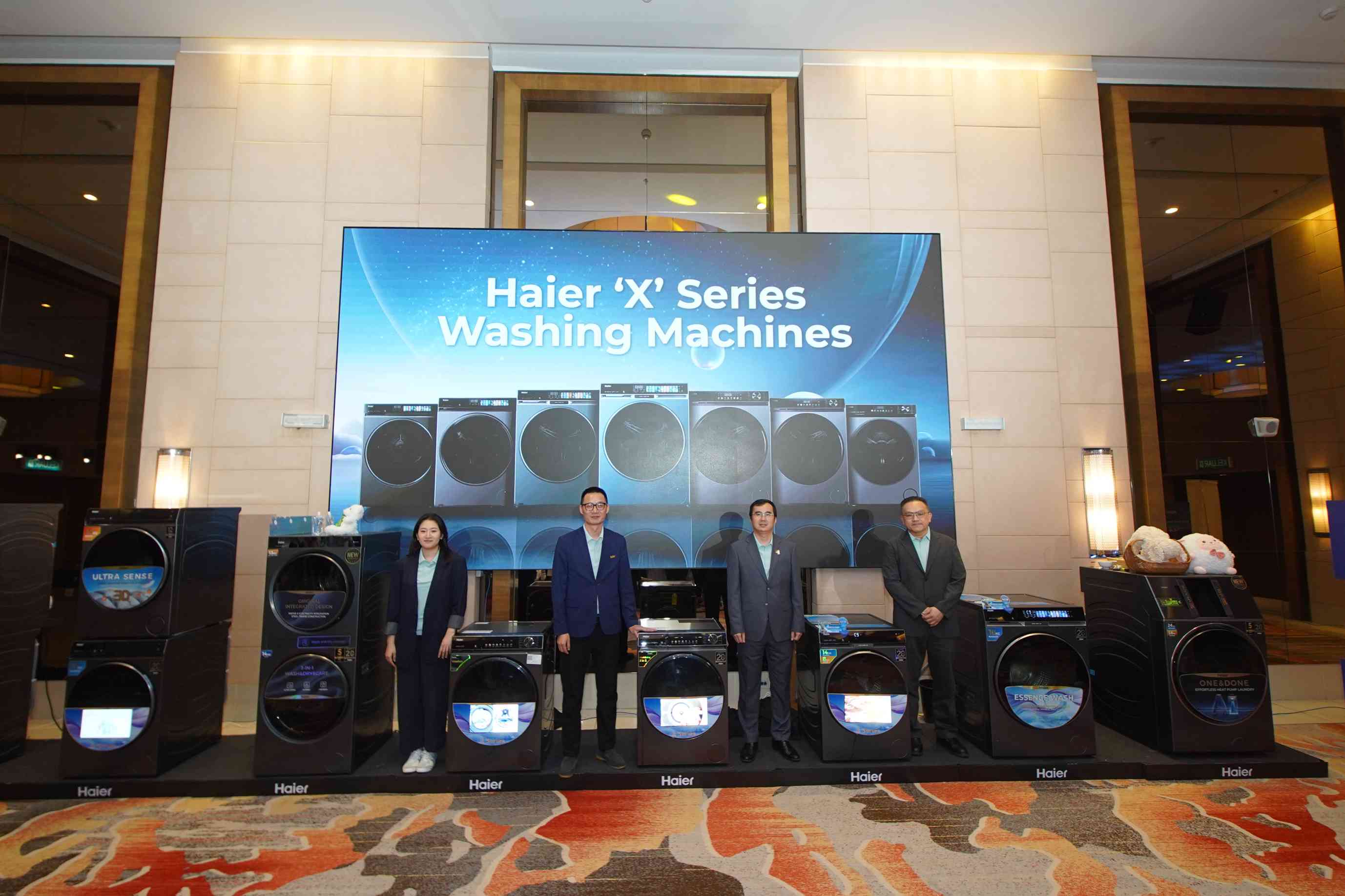 Haier brings the X-factor into its award-winning washing machine lineup