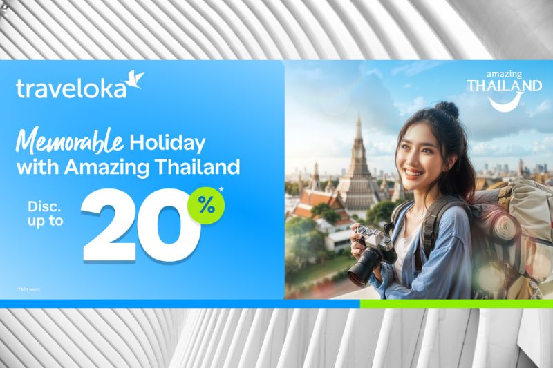Amazing Thailand: Traveloka Partners with the Tourism Authority of Thailand to Boost Tourism