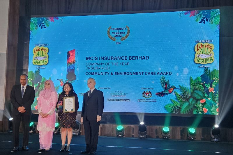 MCIS Life Awarded Sustainability &amp; CSR Awards 2024 for Community and Environment Care