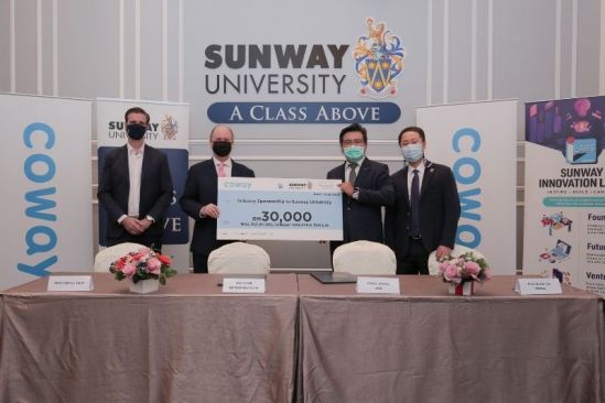 Coway Malaysia Partners with Sunway University &amp; Sunway iLabs to Unlock Innovative Solutions