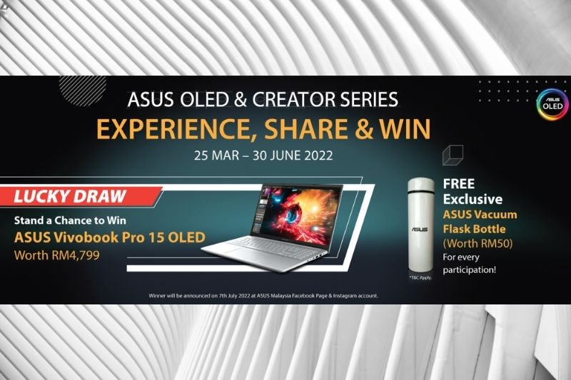 ASUS OLED &amp; Creator Series: Experience, Share &amp; Win Contest