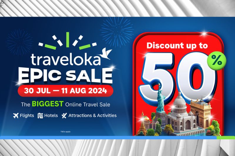 EPIC Sale: Traveloka Launches its  Biggest Online Travel Sale to Explore The World