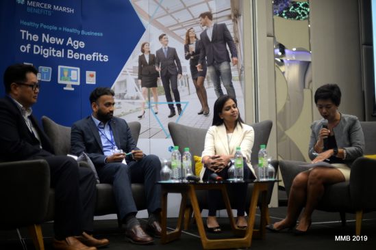From left: Daniel Lai, Total Rewards, APAC&amp;EIA Amway Business Service Asia Pacific; Anurag Patnaik, Head Rewards Centre of Competence for Asia of Nestle Malaysia; Thamayenthi Narayan, Associate Director of DKSH Malaysia Sdn Bhd; and Joan Collar, MMB Asia Regional Leader