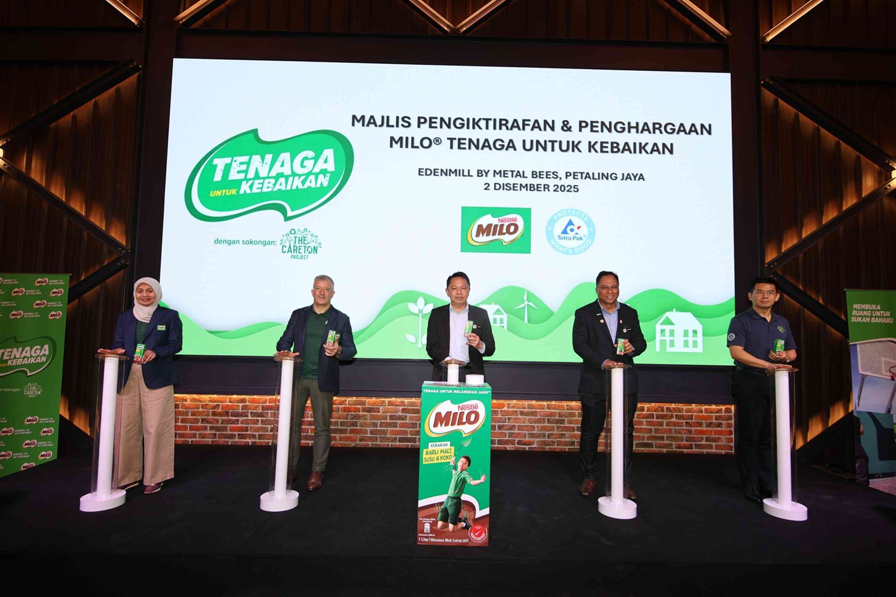 Nestlé MILO® ‘Energy For Good’ Programme Completes First Year, Turning Recycled Drink Packs into Sports Equipment and Furniture for Schools