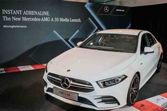 The new Mercedes-AMG A 35 4MATIC Sedan