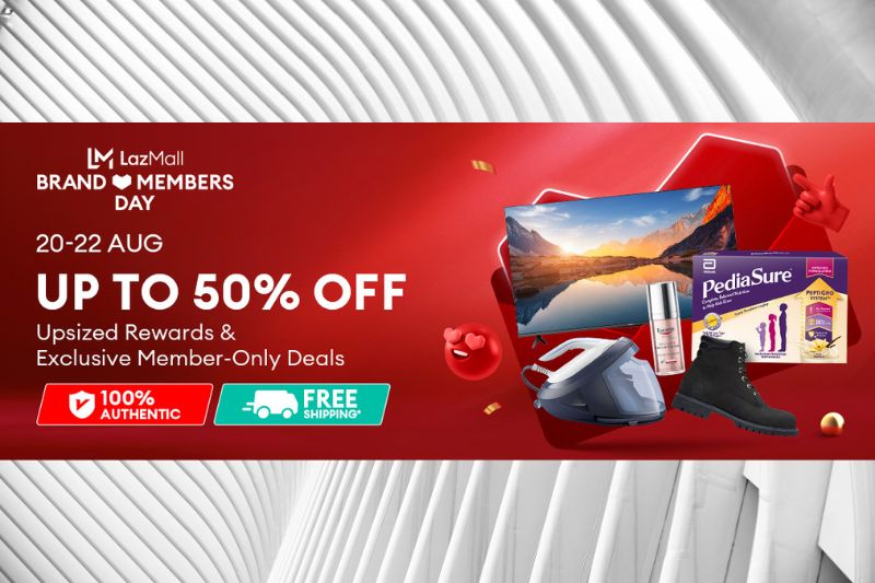 LazMall Brand Members Day rolls out exclusive offers with discounts of up to 70% across Southeast Asia