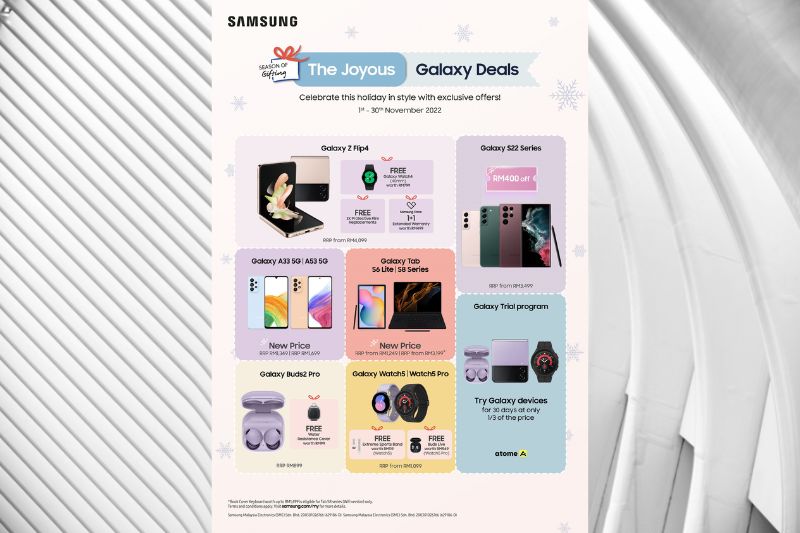 Joyous Deals With Galaxy This Holiday Season
