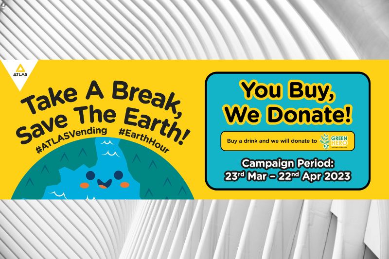 Earth Hour 2023: Atlas Vending Takes the Next Step in Saving the Planet