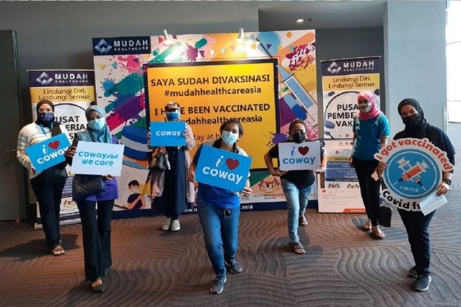 Coway Malaysia Geared to Vaccinate Nearly 10,000 Staff