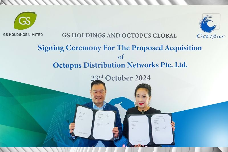 GS Holdings to Acquire Integrated Beverage Solutions Group, Octopus Distribution Networks, for S$11.8 Million; Expected to Yield Significant Opportunities and Additional Financial Benefits
