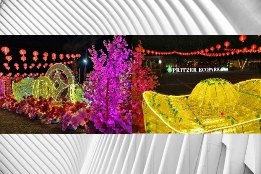 Spritzer Gives New Life to Bottles as Decorations for Chinese New Year
