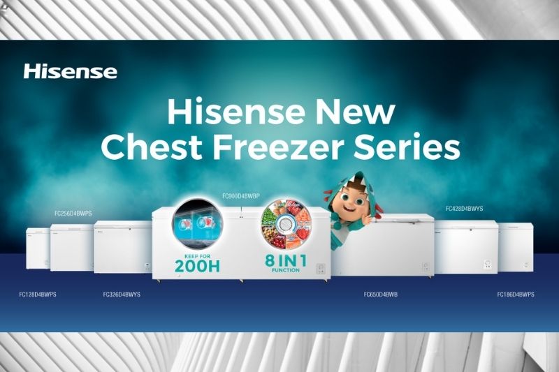Hisense Malaysia Releases Their Range of Chest Freezers Suitable for Families of Any Size