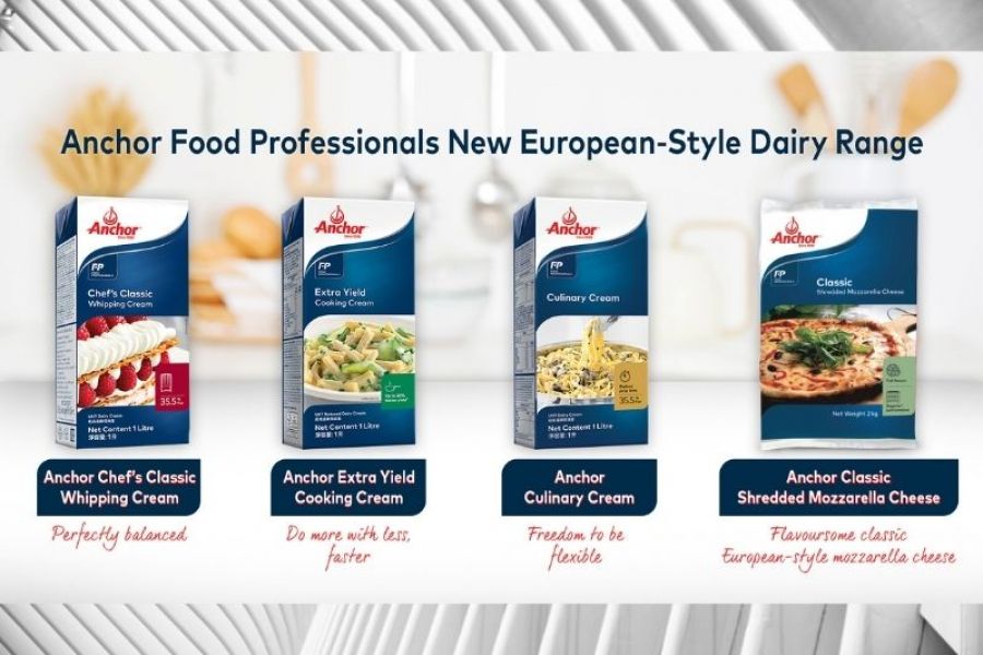 Meet the New Anchor Food Professionals European Dairy Range