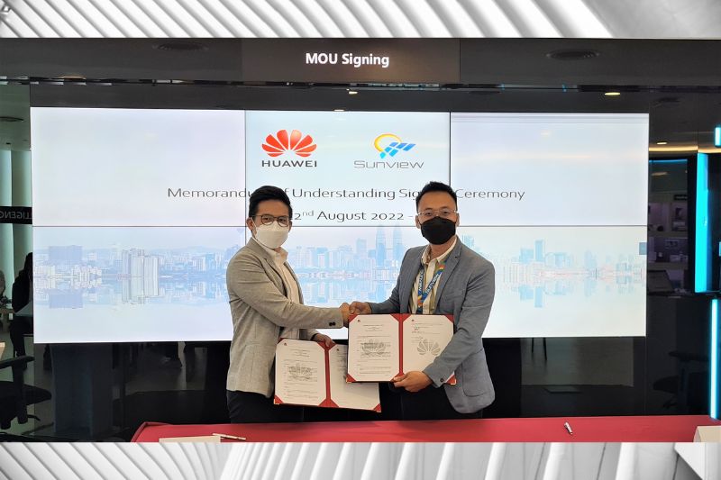 Huawei Malaysia and Sunview Enter Agreement on  Deployment of Solar Inverters