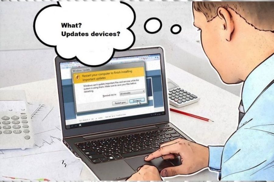 Escalating work privileges: 64% of employees who argued with the IT department about updates were allowed to use their current versions
