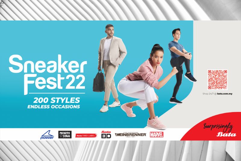Bata’s Sneaker Fest 22 Introduces 200 Styles for Endless Occasions