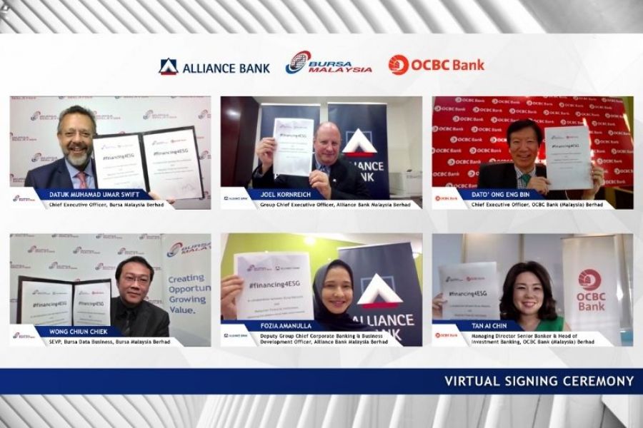 Bursa Malaysia Inks Strategic Collaboration MoU With Alliance Bank  Malaysia and OCBC Bank Malaysia